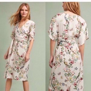 dRA Floral Avian Kimono Dress